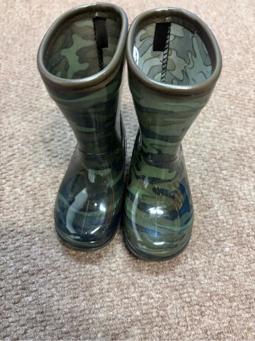 Carter’s Toddler Camo Rain Boots - Green Size 5